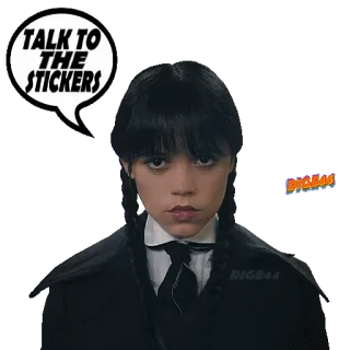 @STIKERFORALL 🏴WEDNESDAY whatsapp stickers