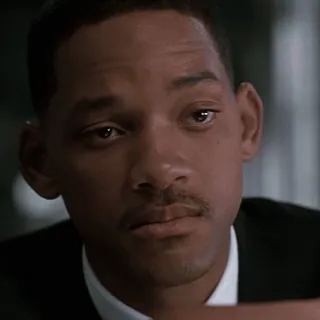 😎 e8f252c6 Will Smith мужчина, актер, портрет, лицо, знаменитость telegram sticker