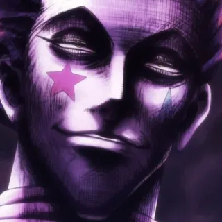 🥵 81de0671 Hisoka Hunter x Hunter Anime, Hisoka, Hunter x Hunter, Manga, Bösewicht telegram sticker