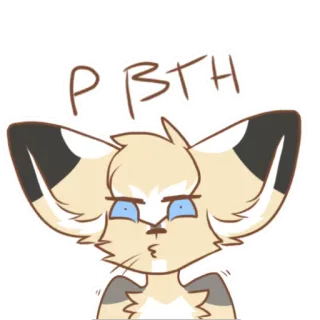 😮 ebd72031 PBTH Hoạt hình, Động vật, Dễ thương, Nhân vật telegram sticker