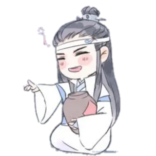Wei wuxian 🤝 lan wangjii telegram stickers