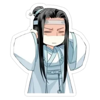 Wei wuxian 🤝 lan wangjii telegram stickers