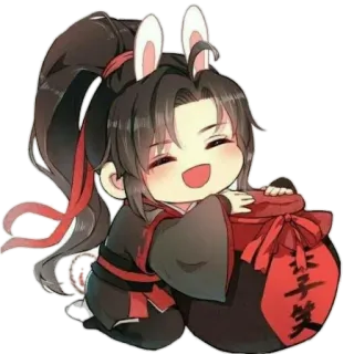 Wei wuxian 🤝 lan wangjii telegram stickers