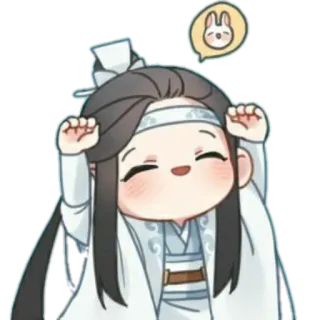 Wei wuxian 🤝 lan wangjii telegram stickers