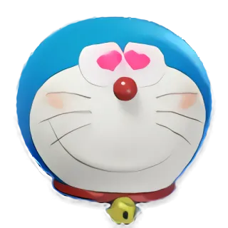 🦇 fac04b13 Doraemon doraemon, kartun, kucing, robot, anime, imut, bahagia telegram sticker