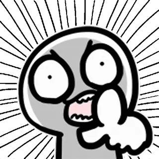 😃 19dbb336 jari tengah, menyinggung, kartun, gestur, penghinaan, kasar telegram sticker