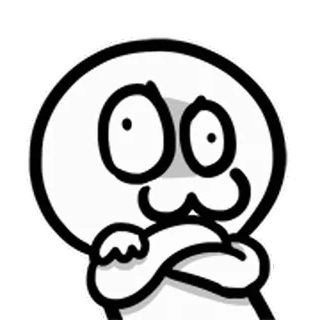 😃 ad64c532 Kartun, Ilustrasi, Karakter, Emosi, Line art, Ekspresi telegram sticker