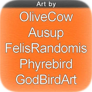 ©️ f4028924 Art by
OliveCow
Ausup
FelisRandomis
Phyrebird
GodBirdArt ศิลปิน, งานศิลปะ, ดิจิทัลอาร์ต, ชื่อ, ผู้สร้าง telegram sticker