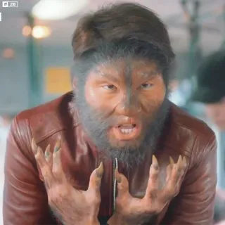 🙌 79046778 Werwolf, Monster, Fantasy, Kreatur, Horror whatsapp sticker