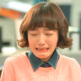 😫 86eca179 weinend, verärgert, traurig, Frau, Tränen, verzweifelt, emotional whatsapp sticker