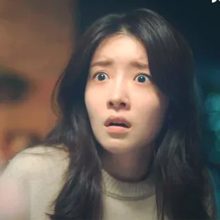 😱 fedd827f Frau, Schock, Überraschung, Emotion, Ausdruck, Gesicht whatsapp sticker