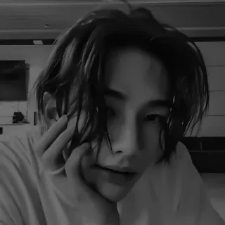 🏯 c4b53dcb 인물 사진, 남자, 얼굴, 사람, 흑백, 머리카락 whatsapp sticker