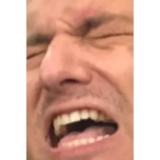 😫 02cf55a1 顔, 表情, 口, 歯, アップ telegram sticker