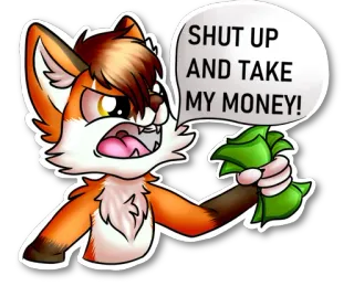 WereFox telegram stickers