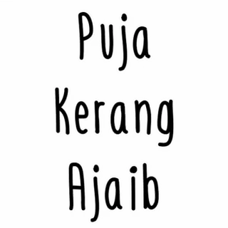🌟 3a92ed2f Puja Kerang Ajaib Puja, Kerang, Ajaib, Indonesian, Text, Words telegram sticker