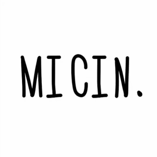 🙄 64a191fb MICIN. MICIN, text, word, letters telegram sticker