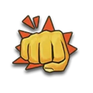 👊 7f5292b6 fist, punch, power, hit, fight telegram sticker