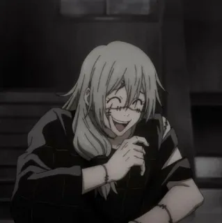 😉 805c3589 Mahito Jujutsu Kaisen Anime, Mangá, Jujutsu Kaisen, Mahito, Vilão, Espírito amaldiçoado whatsapp sticker