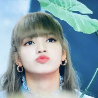 ✨ a2b5f455 Lisa kpop, lisa, blackpink, idol, cantante, coreano telegram sticker