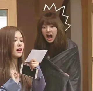 ✨ b1486d81 scioccato, sorpreso, donna, asiatica telegram sticker