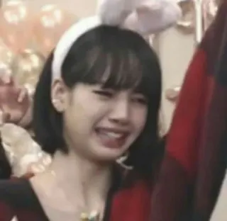 ✨ de9197c3 donna, piangendo, triste, orecchie da coniglio, arrabbiata, emozione, ritratto telegram sticker