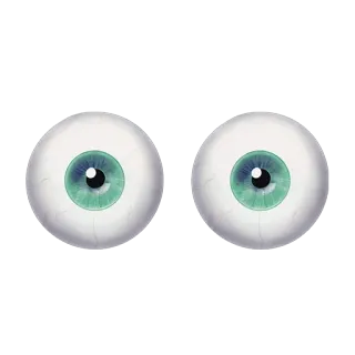 👀 777aebdd yeux, yeux bleus, humain, regard, observer, contempler telegram sticker