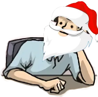 🎅 df86306c Ông già Noel, Giáng sinh, Ngày lễ, Phim hoạt hình telegram sticker