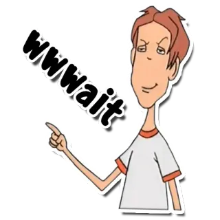 What's with Andy? telegram stickers