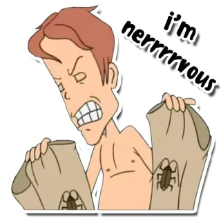 What's with Andy? telegram stickers