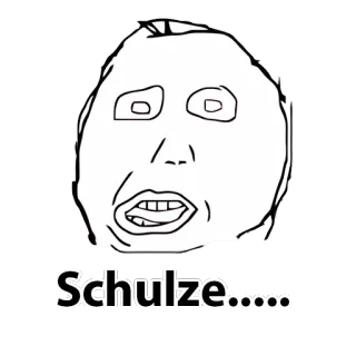 😂 f698f9e5 Schulze..... ミーム, 面白い, 表情, インターネット, ドイツ語 telegram sticker