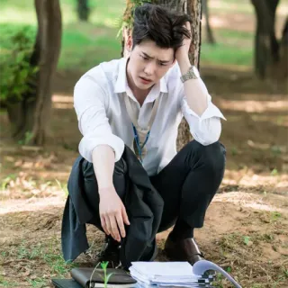 🤷‍♂️ 248fcce7 남자, 스트레스, 사무실, 걱정, 불행, 좌절, 피곤 telegram sticker