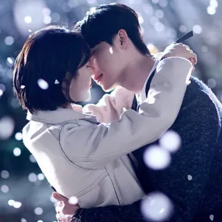 😘 3aa126f7 커플, 사랑, 로맨스, 애정, 포옹, 키스 telegram sticker