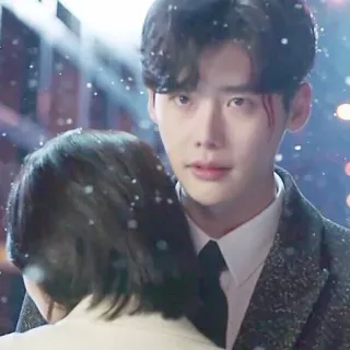 🤕 e14445f5 한국 드라마, 이종석, 연예인, 한드, 배우, 포옹 telegram sticker