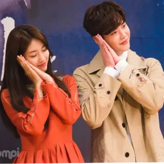 😴 fa5a512f 자는 제스처, 한국 배우, 커플, 포즈, 한국 드라마 telegram sticker