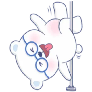 White Bear @stickersb2b telegram stickers