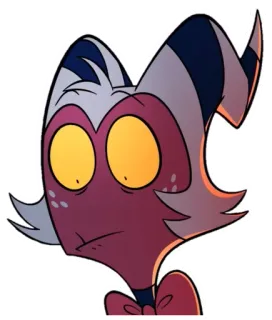 😦 d599da56 Moxxie Helluva Boss moxxie, helluva boss, cartoon, personnage, lutin whatsapp sticker
