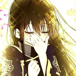 🤭 1c602c1b Аниме, Мультфильм, Плачет, Девушка, Грустно, Эмоциональный telegram sticker