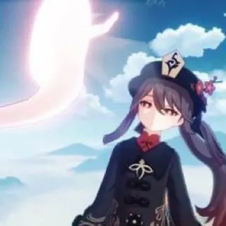 👻 223f28e0 Hu Tao Genshin Impact Hu Tao, Genshin Impact, Anime, Videogioco, Personaggio whatsapp sticker
