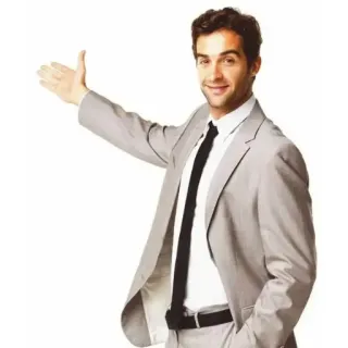 😚 26492d51 남자, 정장, 넥타이, 전문가, 비즈니스, 인물사진 telegram sticker