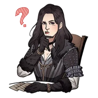 wiedźmin telegram stickers