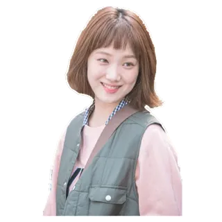 😁 5ba69eeb Lee Sung-kyung Weightlifting Fairy Kim Bok-joo Koreanische Schauspielerin, Lee Sung-kyung, Weightlifting Fairy Kim Bok-joo, K-Drama, Schauspielerin, Koreanisches Drama whatsapp sticker