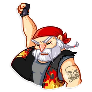 Wild Bill whatsapp stickers
