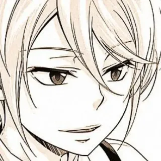 🕰 00834c55 Anime, Manga, Ritratto, Personaggio, Disegno, Illustrazione telegram sticker