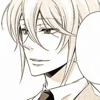 📜 7c900089 William James Moriarty Moriarty the Patriot Anime, Manga, Personaggio, Ritratto, Disegno, Illustrazione telegram sticker