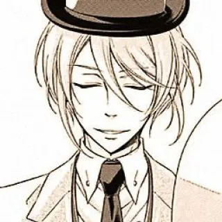 🕰 95a2912d William James Moriarty Moriarty the Patriot Anime, Moriarty, Patriot, Personaggio, Biondo, Cappello a cilindro, Manga telegram sticker