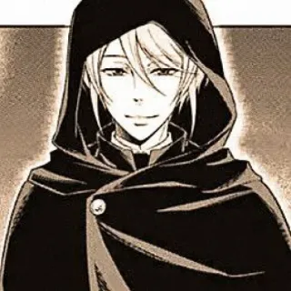 🕰 cef6e1d3 William James Moriarty Moriarty the Patriot Anime, Manga, Felpa con cappuccio, Moriarty, William James Moriarty, Personaggio, Fittizio telegram sticker