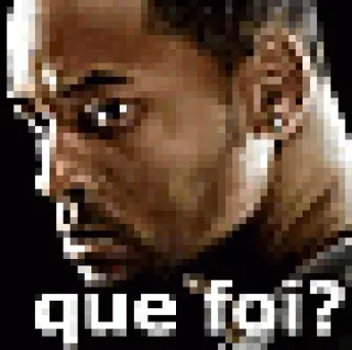 😂 f987a5f7 que foi? Meme, Pertanyaan, Ekspresi, Pria, Potret telegram sticker