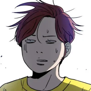 🤨 02836383 アニメ, 漫画, キャラクター, 人物, 表情 telegram sticker