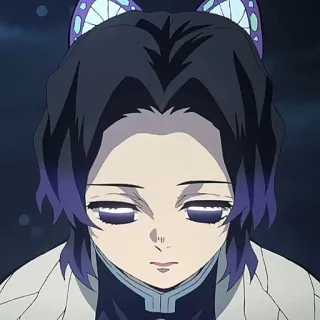 🌟 c34d2434 Shinobu Kocho Demon Slayer アニメ, 鬼滅の刃, 胡蝶しのぶ, キャラクター, 漫画, イラスト telegram sticker