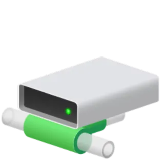 💾 1590047a computer, hard drive, storage, technology telegram sticker